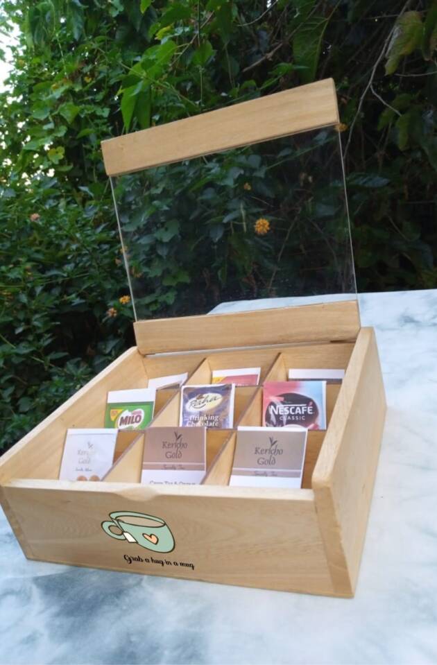 Tea Case- Grab a Hug