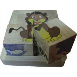 PUZZLE BLOCK - WILD ANIMALS