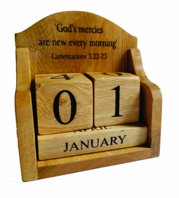 Perennial Calendar - God's mercies...