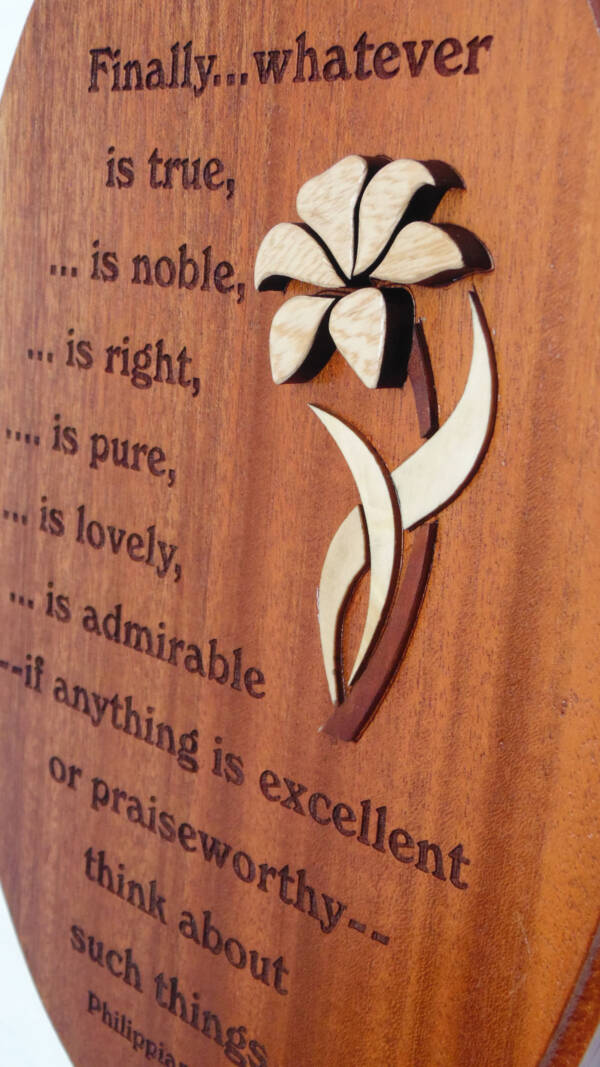 Oval wall plaque - Finally... - Image 2